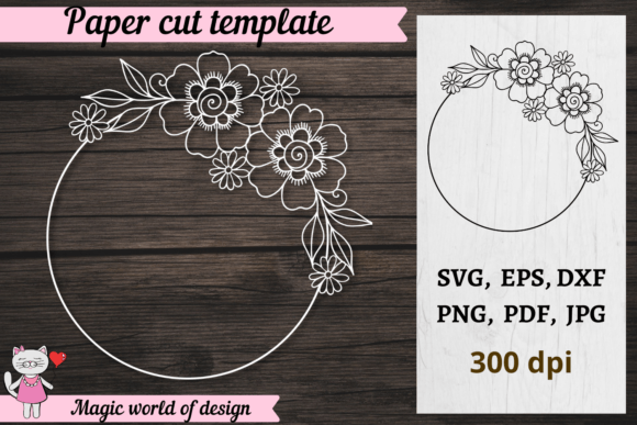 Download Floral Frame Svg Cricut SVG Cut File - Premium Bundle